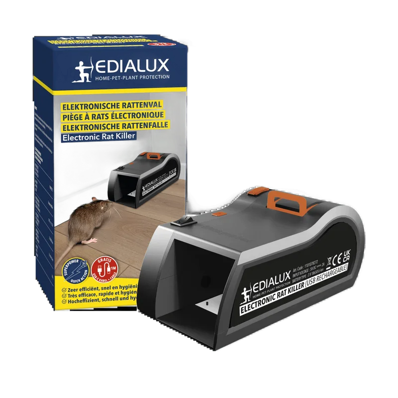 Edialux Electronic Rat Killer – oplaadbaar via USB