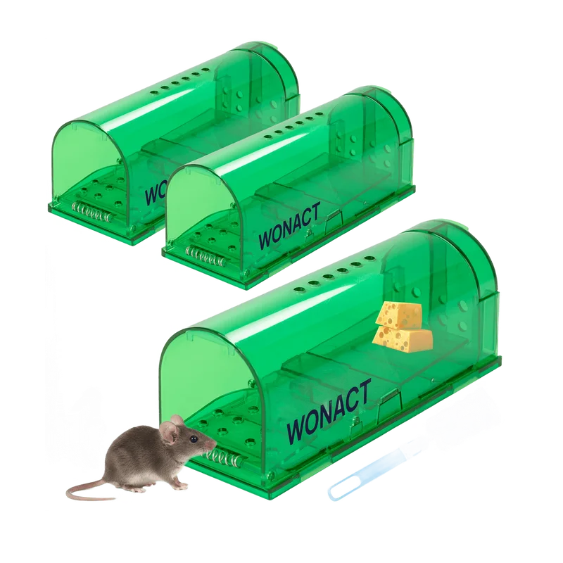 Wonact diervriendelijke muizenval – 3 stuks